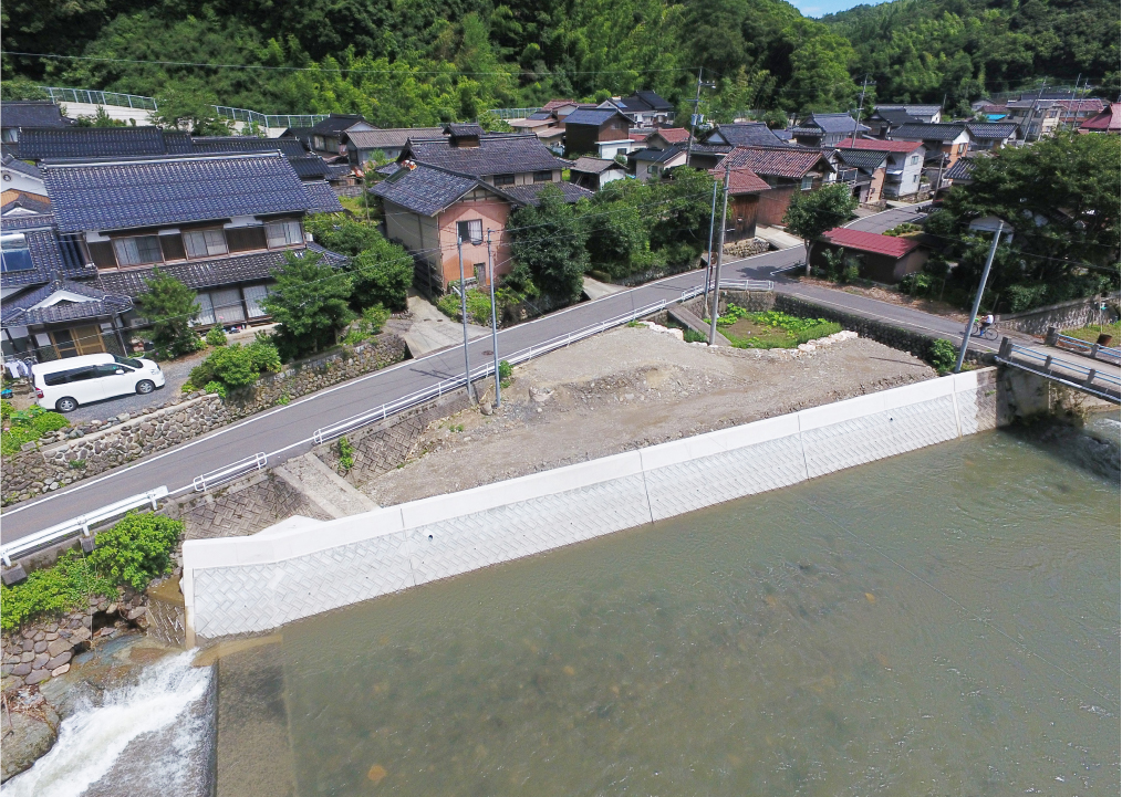 私都川外河川、砂防災害復旧工事び花原川単独災害復旧工事