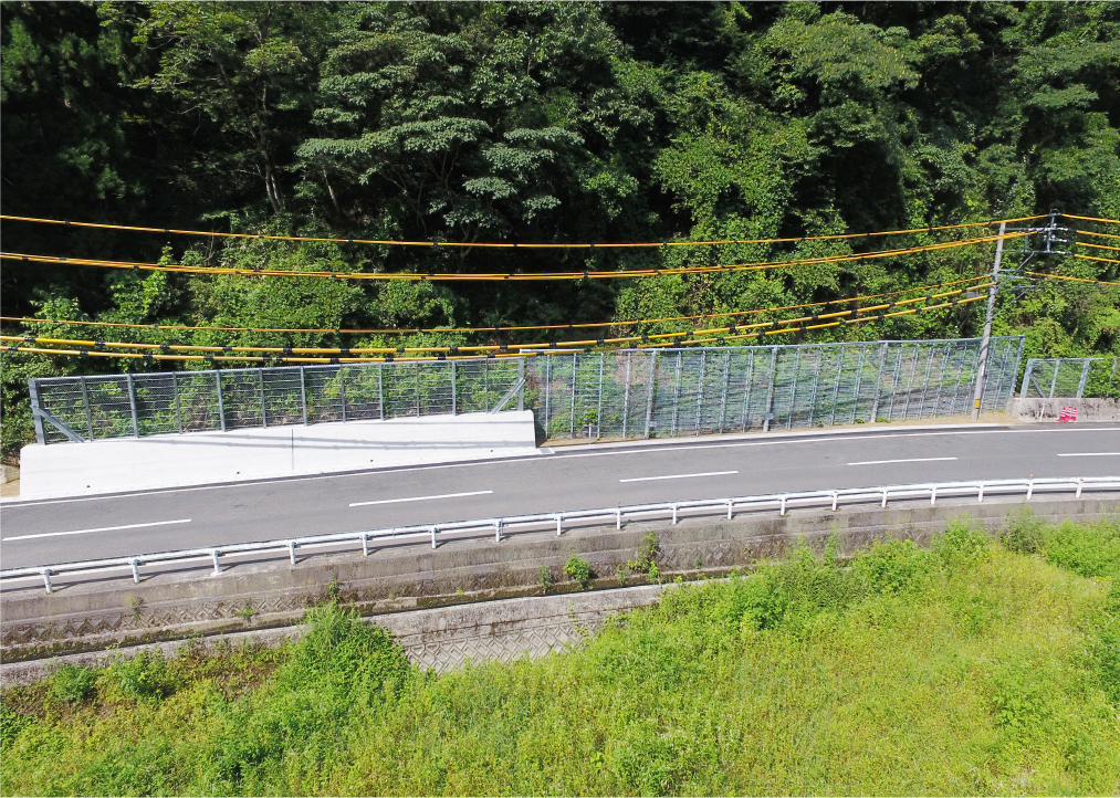 県道岩美八東線(落岩Ａ５１１工区外)道路災害防除工事