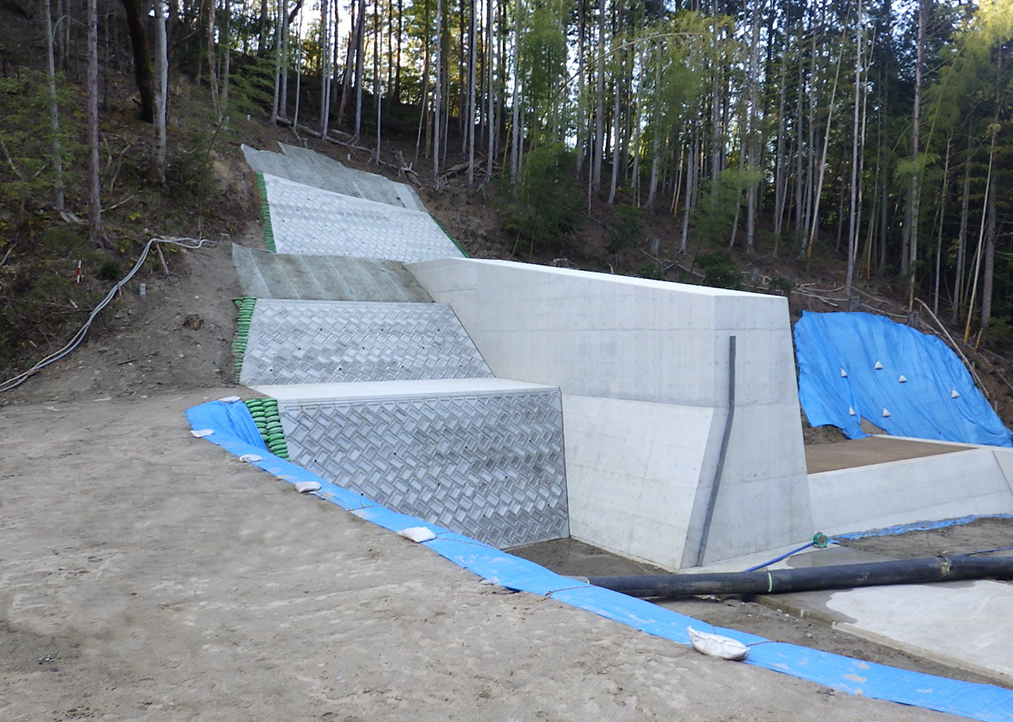 小目谷川通常砂防工事（交付金）（国補正）