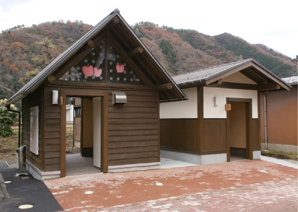 八東駅公衆トイレ新築・既設トイレ改修工事